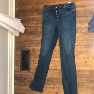 Old Navy Women’s Extra High Rise Kicker Boot Cut Jeans